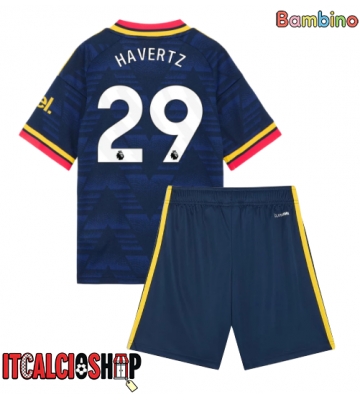 Arsenal Kai Havertz #29 Seconda Maglia Bambino 2026-27 Manica Corta (+ Pantaloni corti)